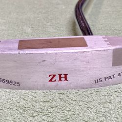 Carbite “ZH” Vintage Small-ish Mallet Style Vintage Putter