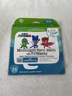 Moonlight hero math with pj masks math measurement & critical thinking