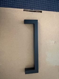 5 in Matte Black Cabinet Pulls Set