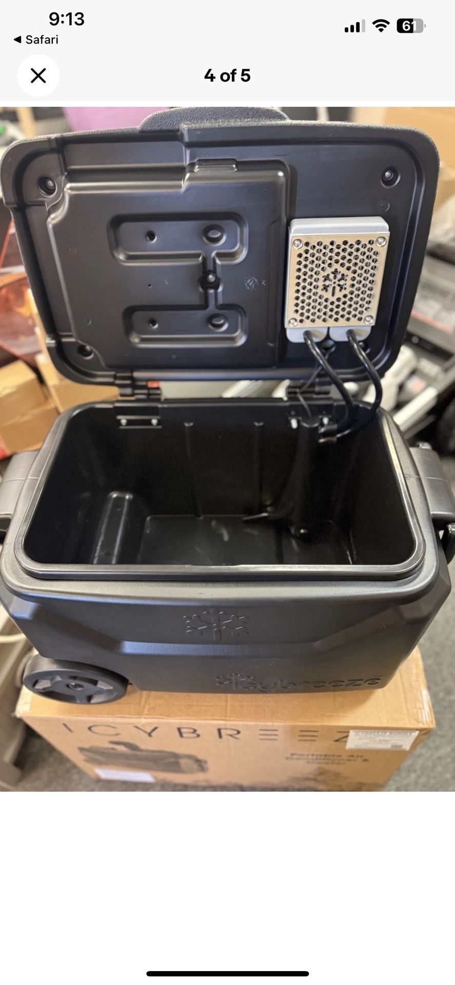IcyBreeze Cooler And Air Conditioner, Camping And Truck Driver Great