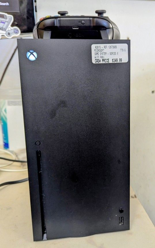 Xbox Series X With Controller And Cables