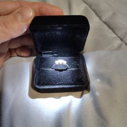 1 Carat T.W. Engagement Ring, White Gold