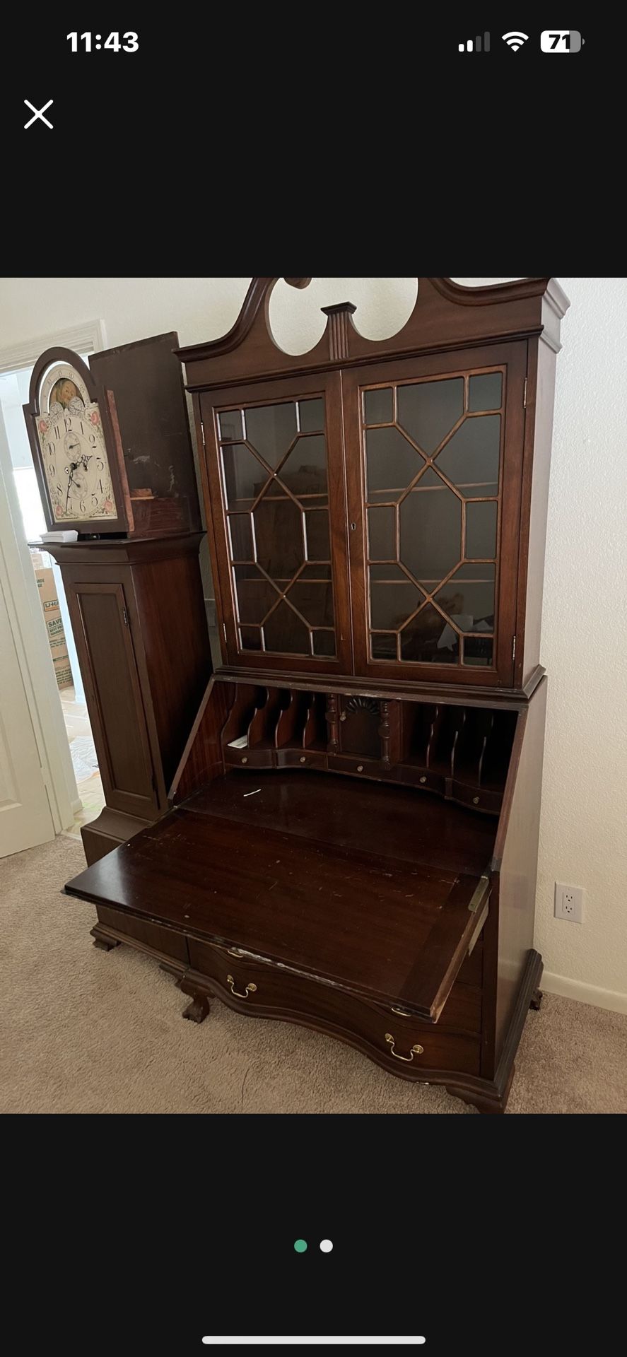 Antique Secretary Desk