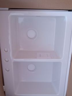 Sink Double Basin Cast Iron New