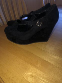 Black heels