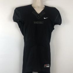 Nike Team Issue Vanderbilt Commodores Football Jersey Mens MED BLACK ANCHOR DOWN