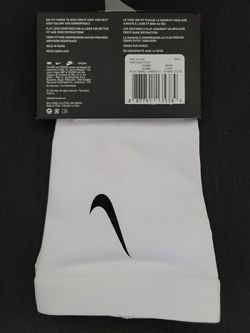 Nike Pro Dri-fit Shivers Sleeve White | Black