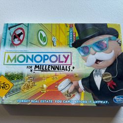 Monopoly for Millennials Board Game