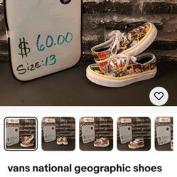 vans national geographic shoes