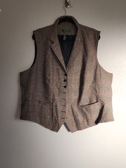 Women Ralph Lauren Wool Vest Size 22