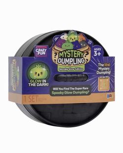 (1) SEALED Crazy Fun Spooky Glow Squishy Bun set