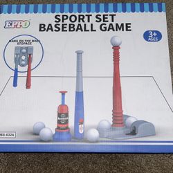 EPPO Sport Set Baseball Game ( Tee Ball Set) 