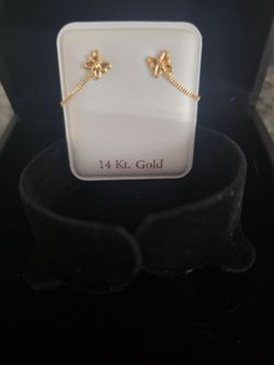 Earing 14kt gold