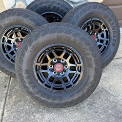 TRD WHEELS AND TIRES