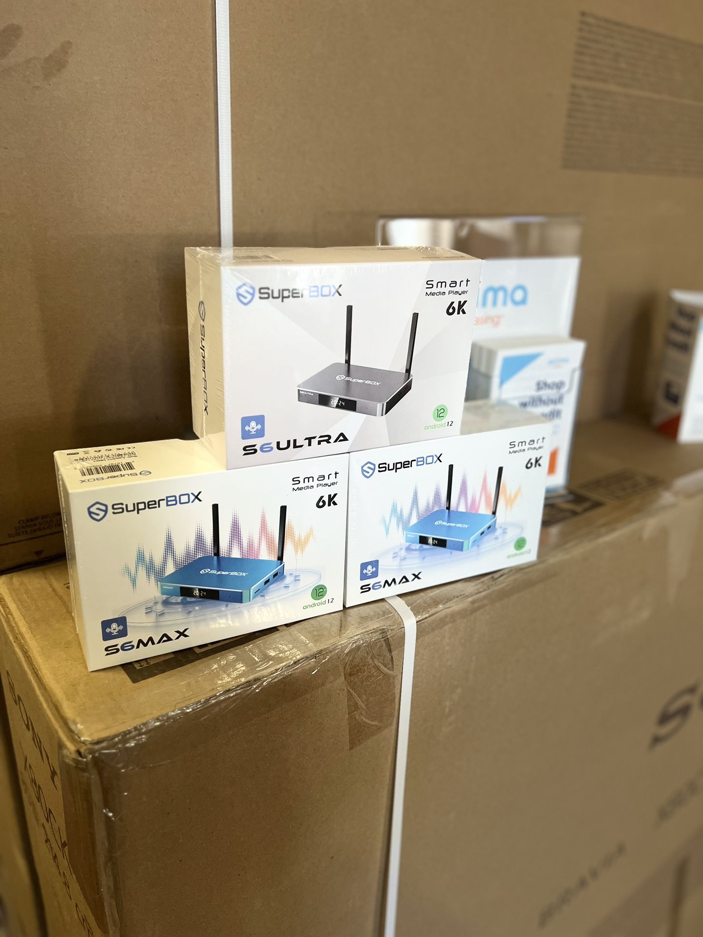 SUPERBOX SUPER BOX S6 MAX S6MAX AND S6 PRO AVAILABLE 1 YEAR WARRANTY