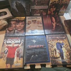 8 Dvds 1 Blu-ray titles In Descrip. Sold Together