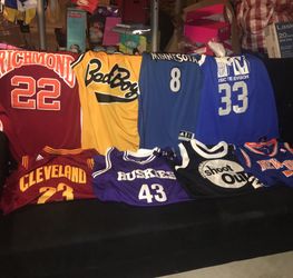For sale jerseys. ALL LARGE!