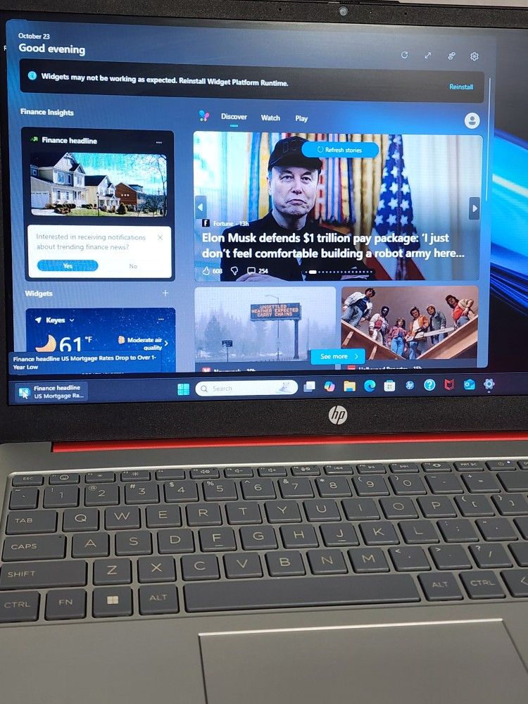 NEW HP LAPTOP 15 FD0XXX SCARLET RED WINDOWS 11 2024