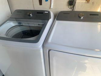 2021 Samsung Washer and Electric Dryer