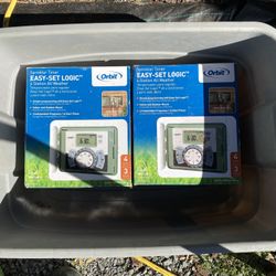 ORBIT All Weather Sprinkler Timers - 4 Station 1 Left