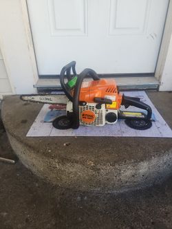 Stihl Ms180c Wood Carving Saw