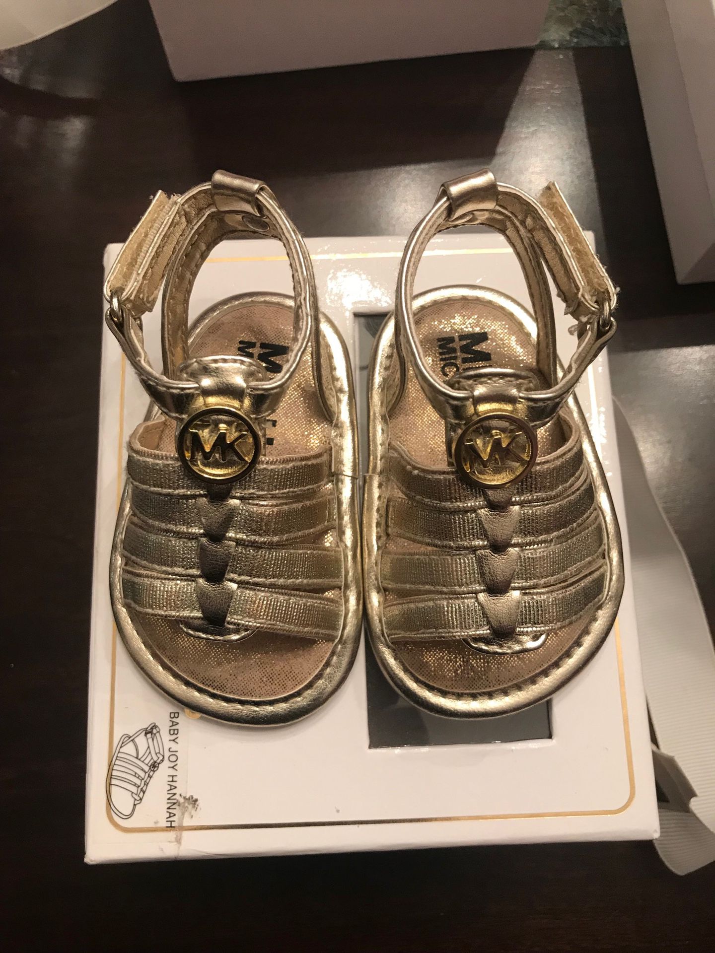 2 Pairs of Michael Kors Kids Shoes