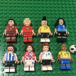 8 World Cup Soccer Players
