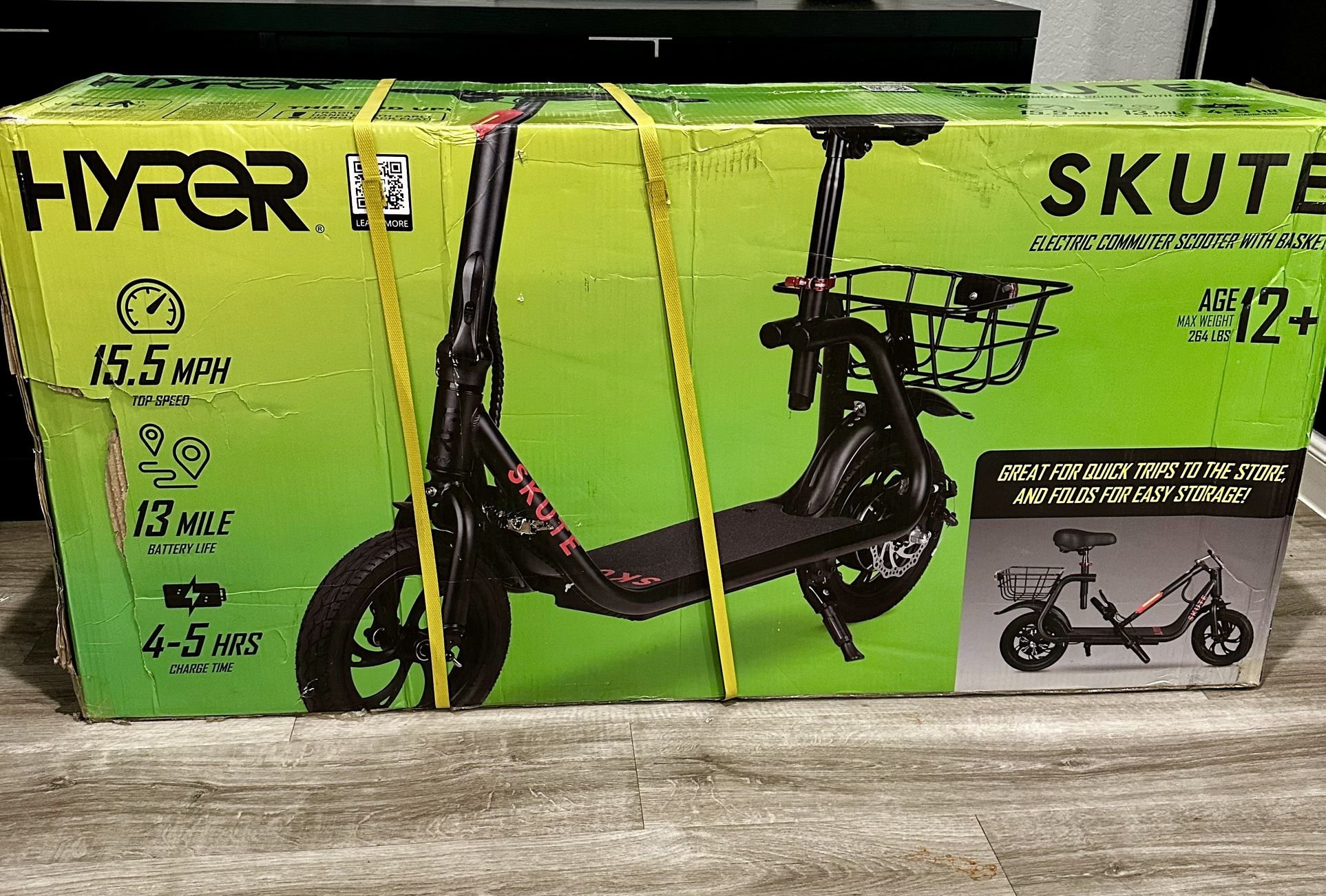 New! Hyper Skute Electric Scooter