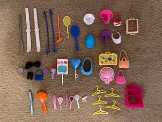 Barbie Accessories Lot #1, More Items Added