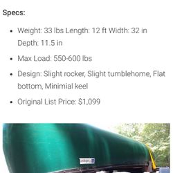 Old Town Pack Canoe
