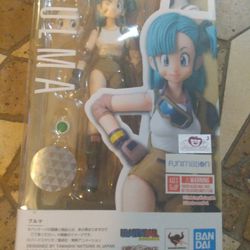 Sh Figuarts Dragon Ball Bulma Figure In Package Unopened Mint Condition No