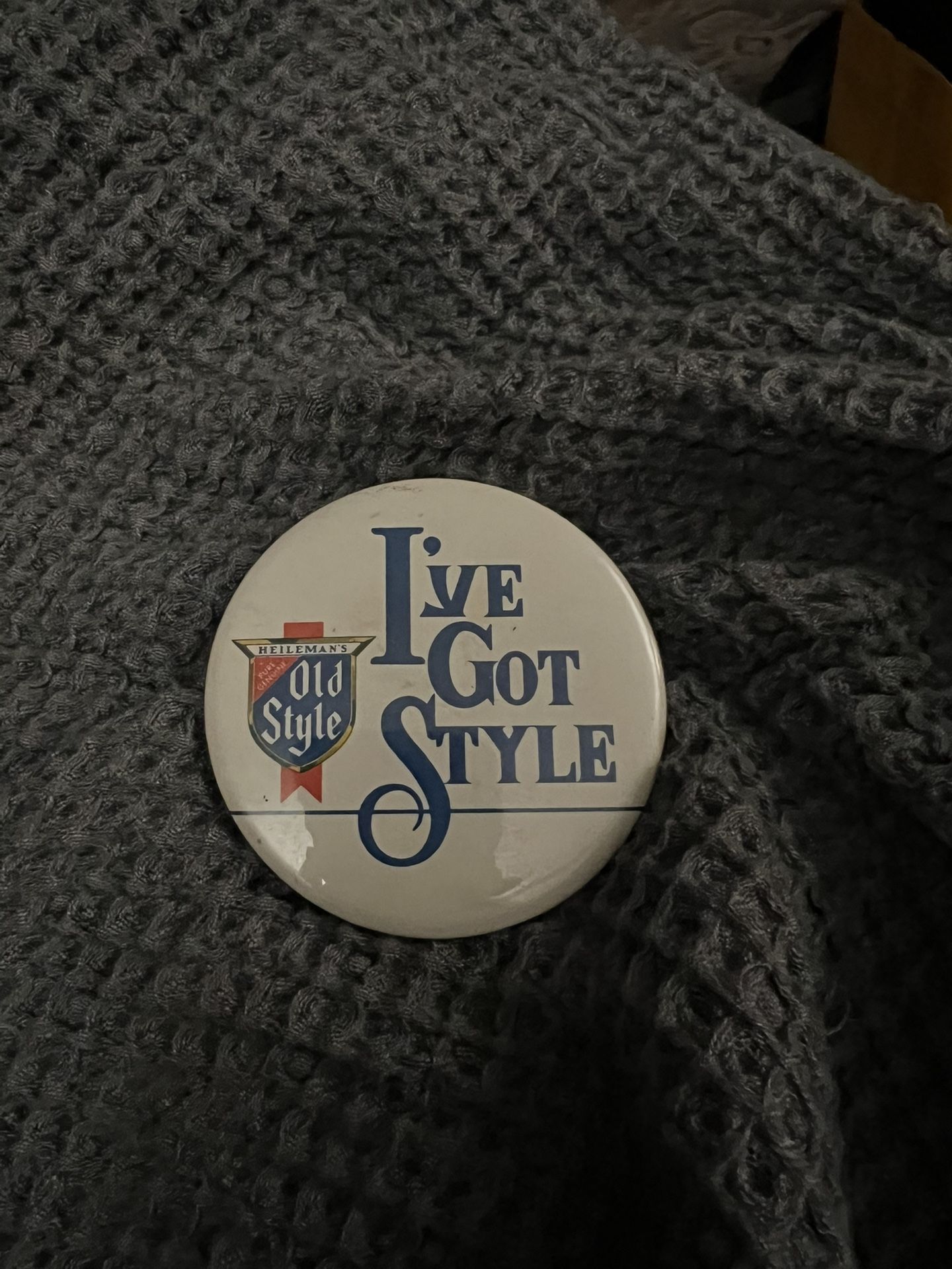 Old Style Beer Vintage Pin