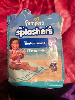 Splashers pampers size 2-3t