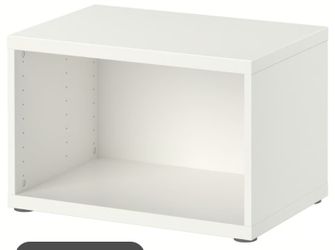 BESTA frame from IKEA, white. Price by arrangement