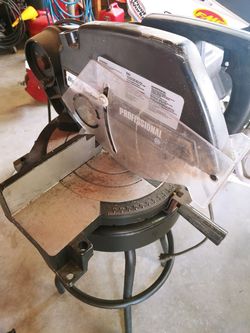 Wood chop saw
