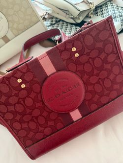 Coach tote bag Red