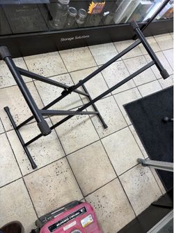 Adjustable Double-X Piano Keyboard Stand