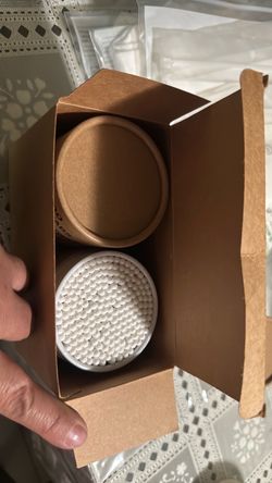 Cotton Swabs in Eco Cardboard Tubes – 2 Pack