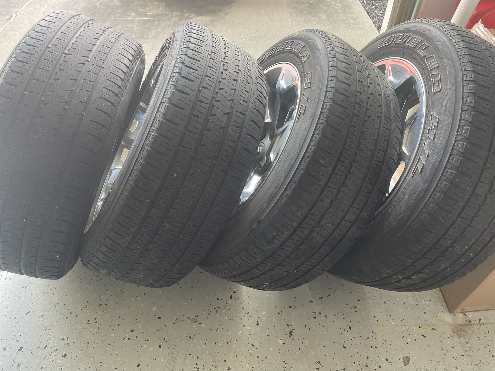 Ram 20’ Rims And Tires