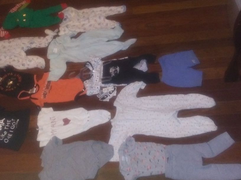 Baby Boyclothes 3. 6. 9 Months Buying Everything Shown