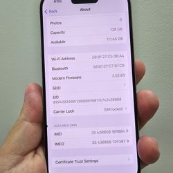 Apple Iphone 15 PRO 128GB Tmobile 