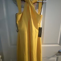 Yellow Prom Dress 