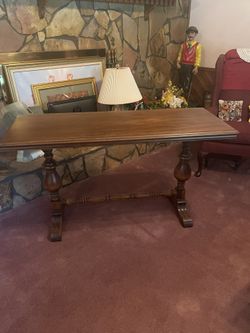 Wooden Sofa Console Table