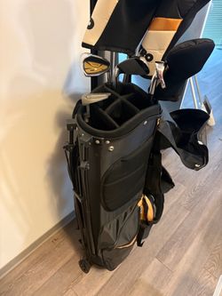 Nitro X Factor 13 piece Golf Set- Gold/Silver