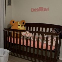 Brown Crib