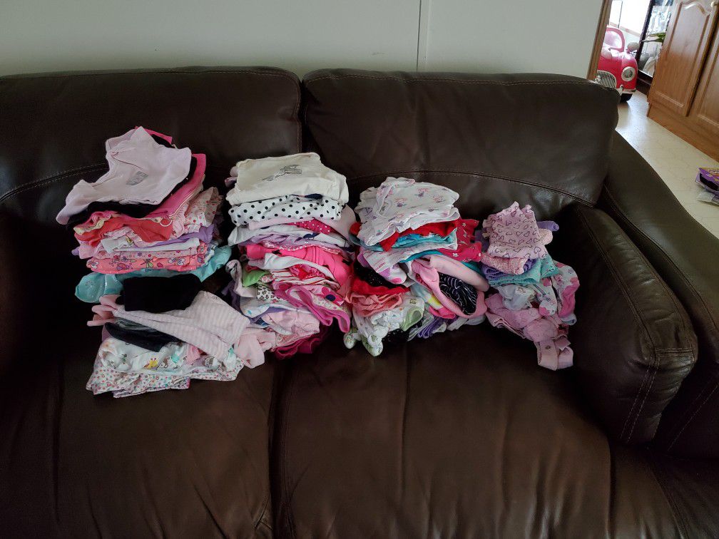 Little Girls Clothing From NB To 18 Months
