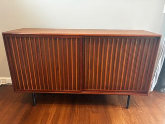 West Elm 60” slatted Buffet - like new condition