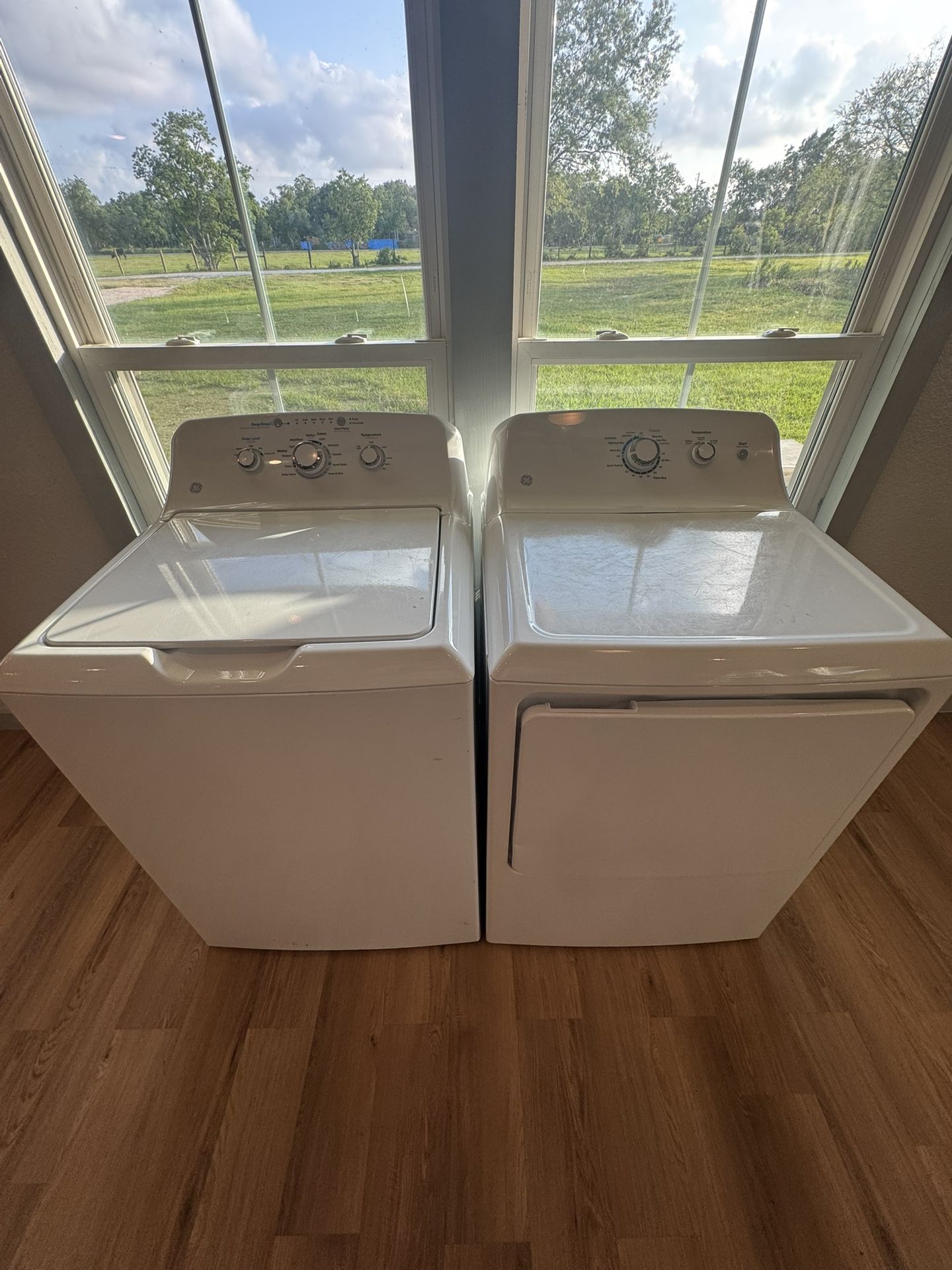 G.E. Washer and Electric Dryer