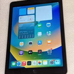 Very Nice APPLE iPad 5 32GB WIFI PLUS 4G CELLULAR UNLOCKED iOS16 