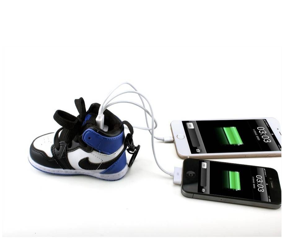Portable Charger Baby Shoe + Jordan Sneakers PowerBank 4 Different Colors 🔌 - $20